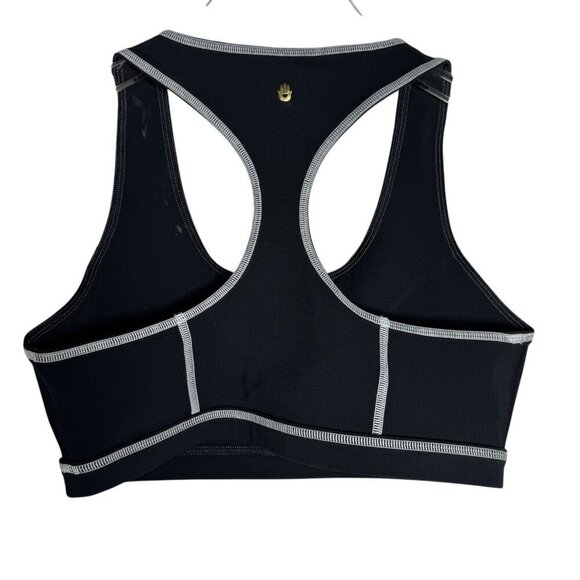 Spiritual Gangster Size Small Vera Zip-Front Dream Tech Eco Jersey Sports Bra - Picture 2 of 6